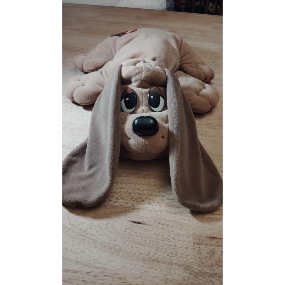 Galoob Large Pound Puppy 18" Snuggle & Sounds Talking Plush Pup VTG 1998